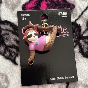 Sloth pendant